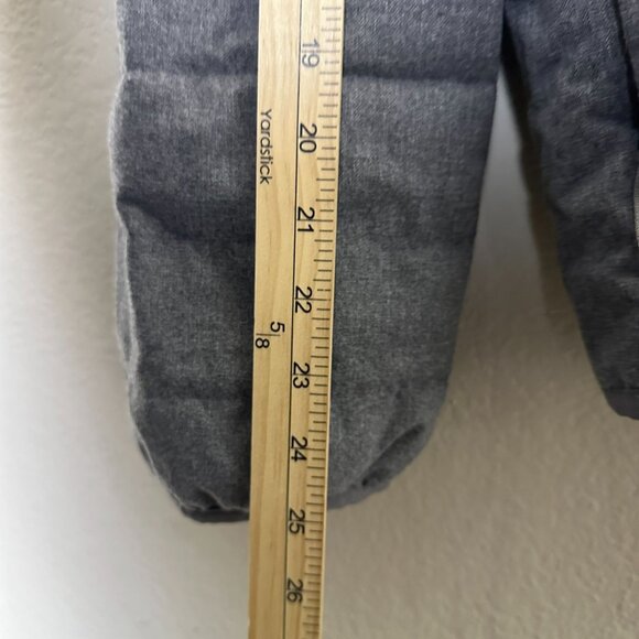 GAP Puffer Jacket Men M Grey Gorp Utility  Outerwear Full Zip Hiking Winter Fall - Picture 7 of 11